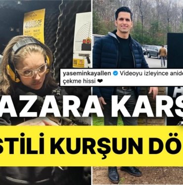 Yasemin Kay Allen’ın Eski FBI Çalışanı Sevgilisi Nazara Karşı Bakın Nasıl Kurşun Döktü!