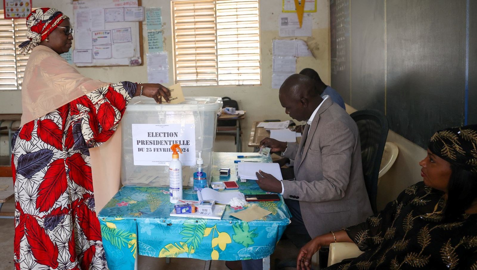 Senegal’de sandık başında
