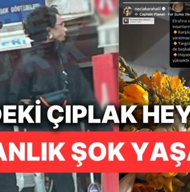 Cem Yılmaz’ın Evinden Paylaşım Yapan Necla Karahalil’in Arkasındaki Çıplak Heykel Bir Anlık Şok Yaşattı