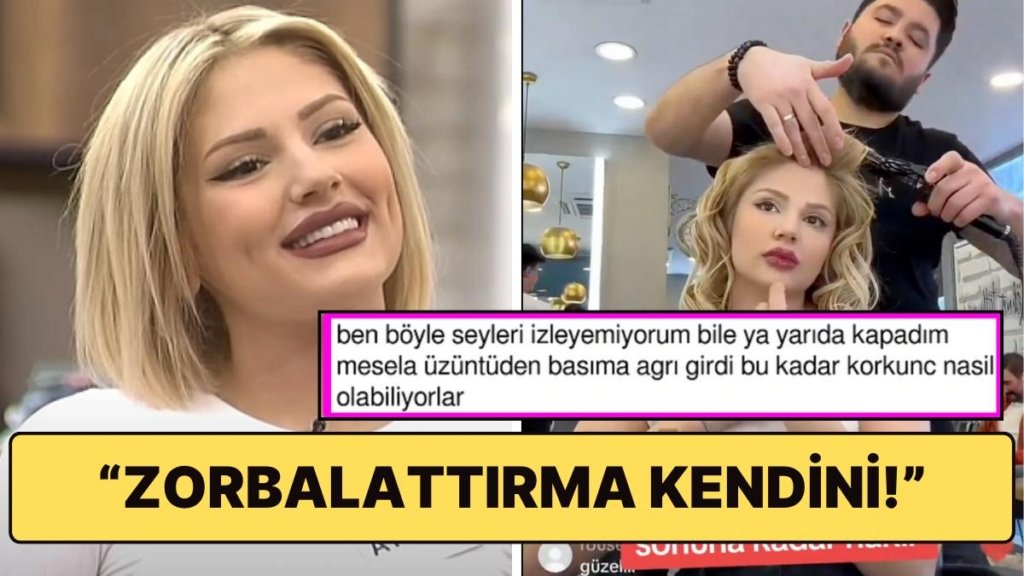 Eski Kısmetse Olur Yarışmacısı Aybüke Çangal’ın Kuaförünü Zorbaladığı Anlar Tepki Çekti!