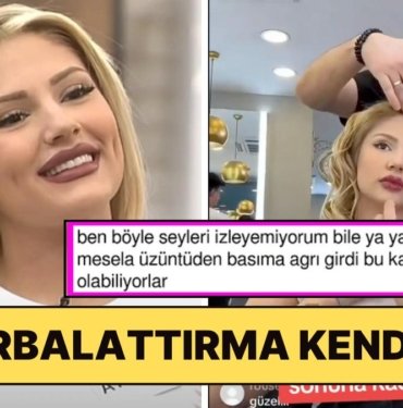 Eski Kısmetse Olur Yarışmacısı Aybüke Çangal’ın Kuaförünü Zorbaladığı Anlar Tepki Çekti!
