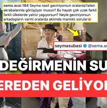 Yarınlar Yokmuşçasına Gezen Şeyma Subaşı’na Paranın Kaynağı Sorulunca Verdiği Cevapla Yine Hayatı Sorgulattı