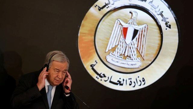 BM lideri Guterres: Gazze’ye insani yardım için tek yol karayolu