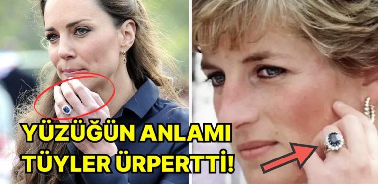 Kanser Haberiyle Komplo Teorilerine Sebep Olan Kate Middleton’ın Yüzüğü Gizem Yarattı!