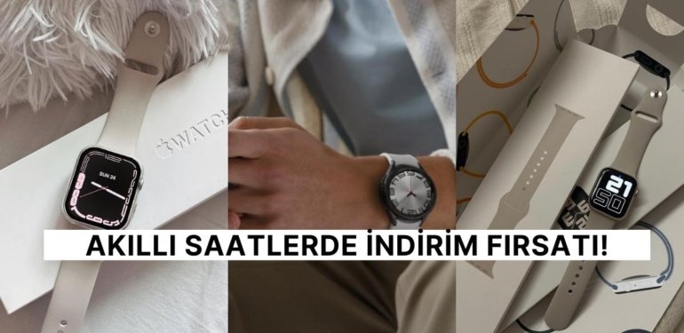 Amazon Bahar Fırsatları’nda Bugün: Kullanıcıların Favorisi Olan İndirimli 13 Akıllı Saat Modeli