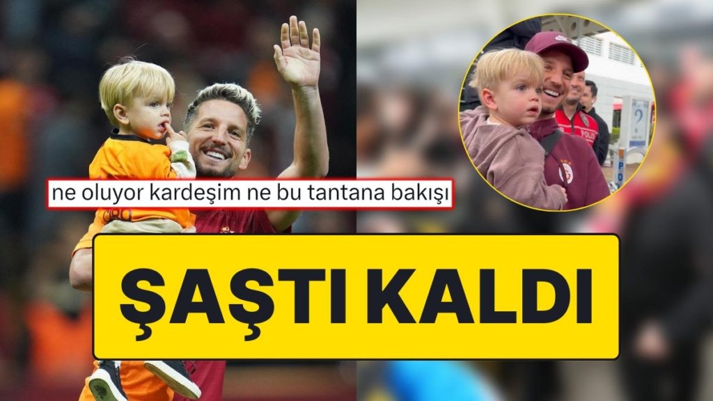 Tatlılığıyla Herkesi Kendine Hayran Bıraktı: Mertens’in Oğlu Ciro Kalabalığı Görünce Ne Olduğunu Anlayamadı