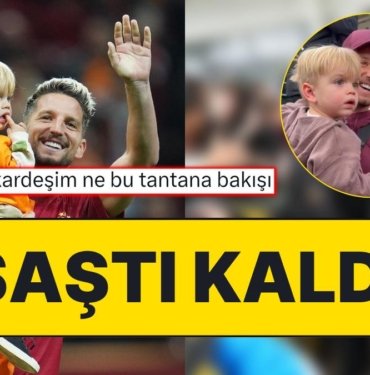 Tatlılığıyla Herkesi Kendine Hayran Bıraktı: Mertens’in Oğlu Ciro Kalabalığı Görünce Ne Olduğunu Anlayamadı