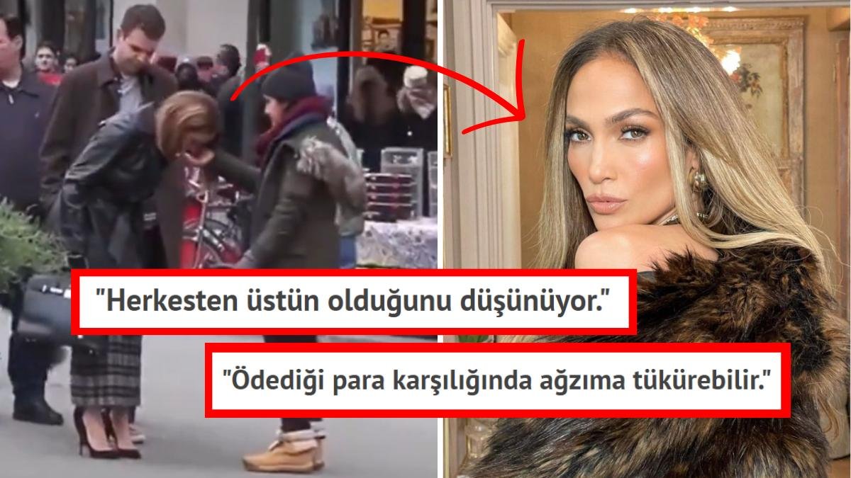 Asistanının Eline Tükürdüğü Videosu Tekrardan Gündem Olan Jennifer Lopez Ağır Linçlendi