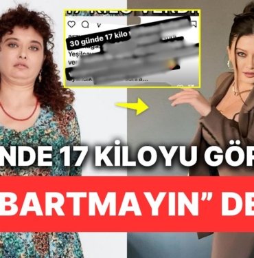 Nurgül Yeşilçay Hakkında Çıkan 30 Günde 17 Kilo Verdiği Haberlerini Görünce Nasıl Kilo Verdiğini Açıkladı!