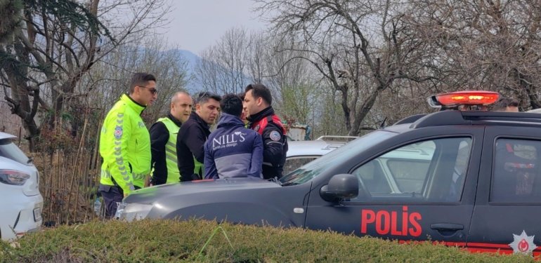 Polisin “dur” ihtarına uymayan sürücüye ceza