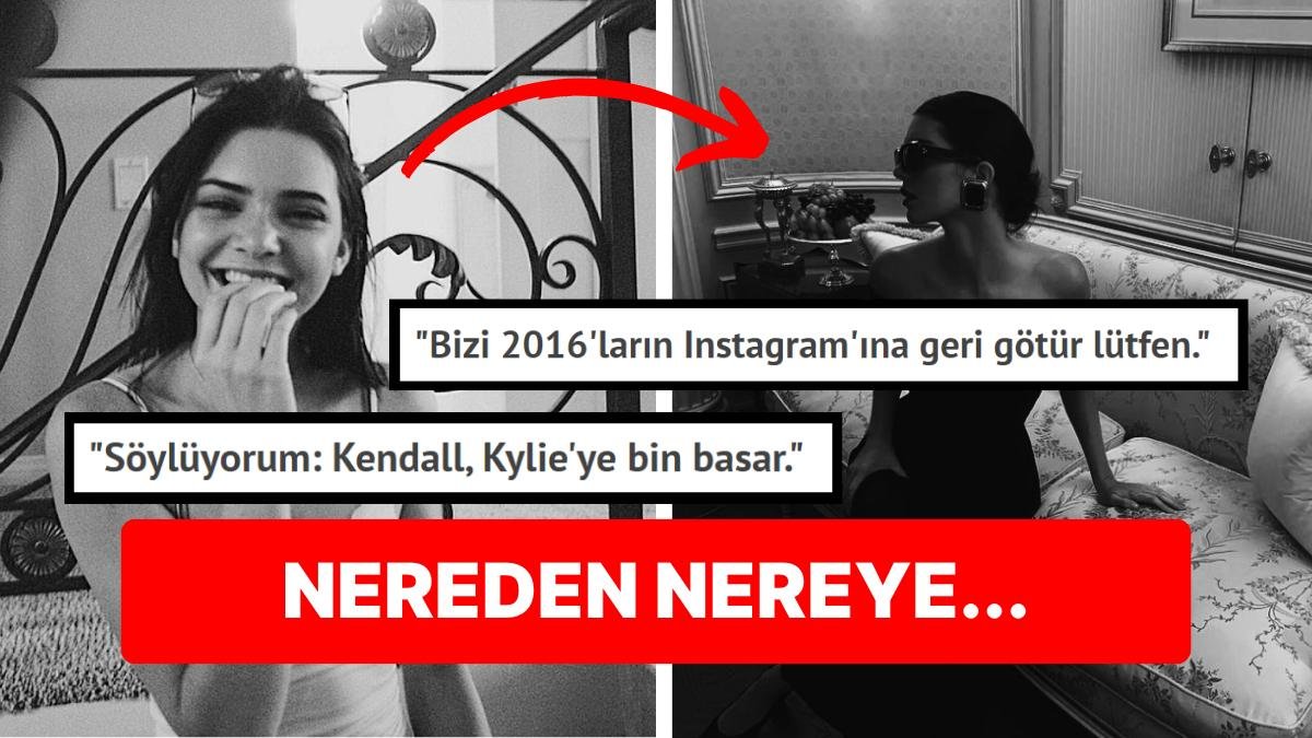 Ünlü Model Kendall Jenner’ın Instagram Hesabının 10 Yılda Geçirdiği Akılalmaz Evrim