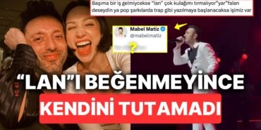 Şarkıyı Zeynep Bastık’a Verdi Diye Olay Çıkan Mabel Matiz’in “Lan” Demesinden Rahatsız Olanlara İkonik Cevabı