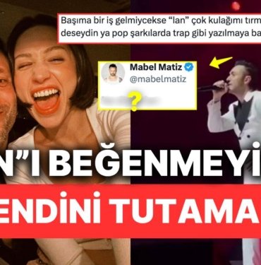 Şarkıyı Zeynep Bastık’a Verdi Diye Olay Çıkan Mabel Matiz’in “Lan” Demesinden Rahatsız Olanlara İkonik Cevabı