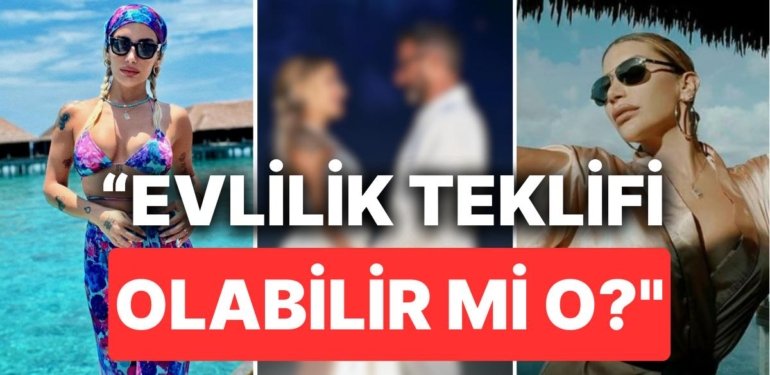 İrem Derici’nin Maldivler’deki Pozları ‘Evlilik Teklifi mi O?’ Dedirtti!