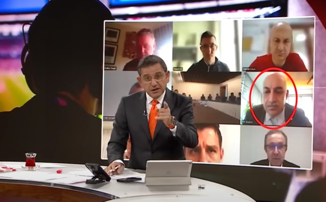Fatih Portakal canlı yayında TFF Başkanı Mehmet Büyükekşi