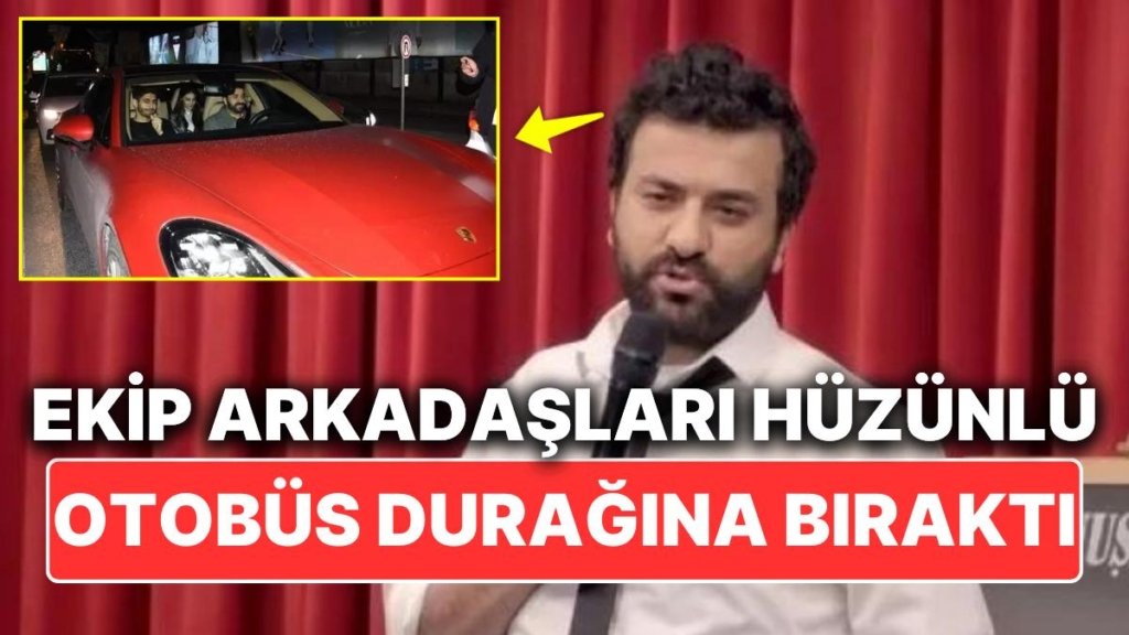 Hasan Can Kaya Lüks Arabasıyla Ekip Arkadaşlarını Evine Değil Otobüs Durağına Bırakınca Makara Konusu Oldu