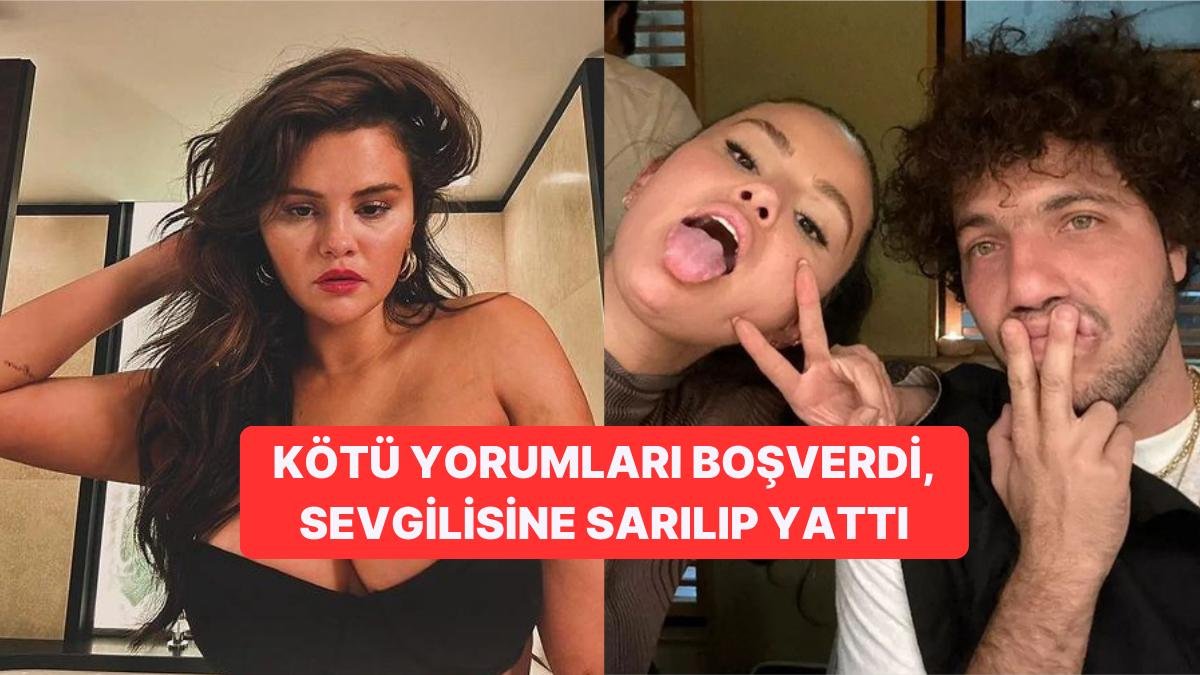 Yediği Lincin Ardından Sevgilisine Sığınan Selena Gomez Aşka Geldi!