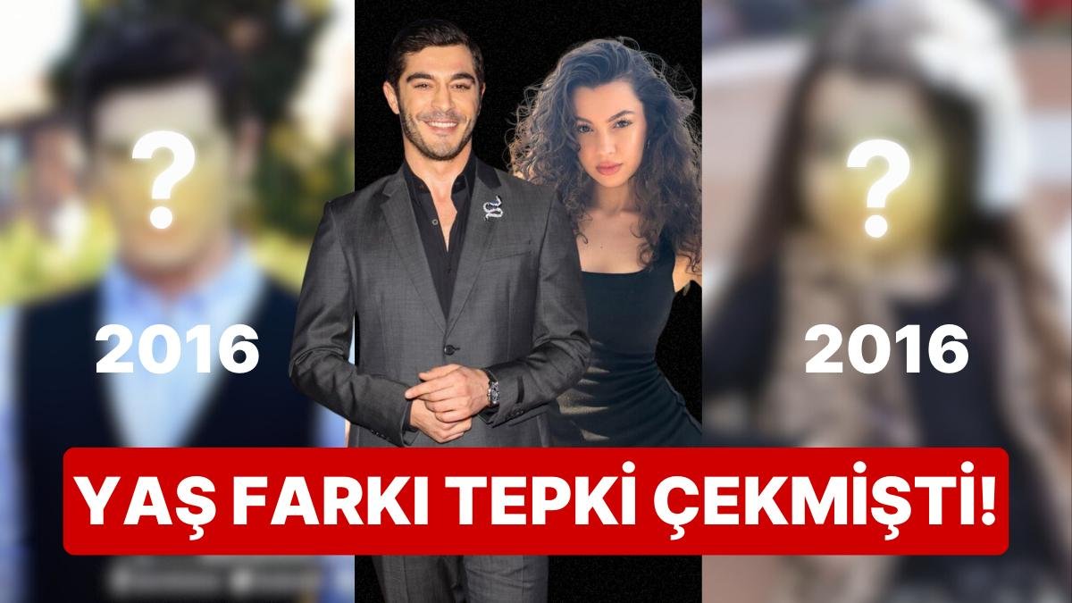 Yaş Farkı Tepki Çekmişti: Dizi Partneri Olan Burak Deniz ve Su Burcu Yazgı’nın 2016’daki Hali Dillere Düştü!