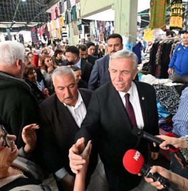 Mansur Yavaş’tan esnaf ziyareti