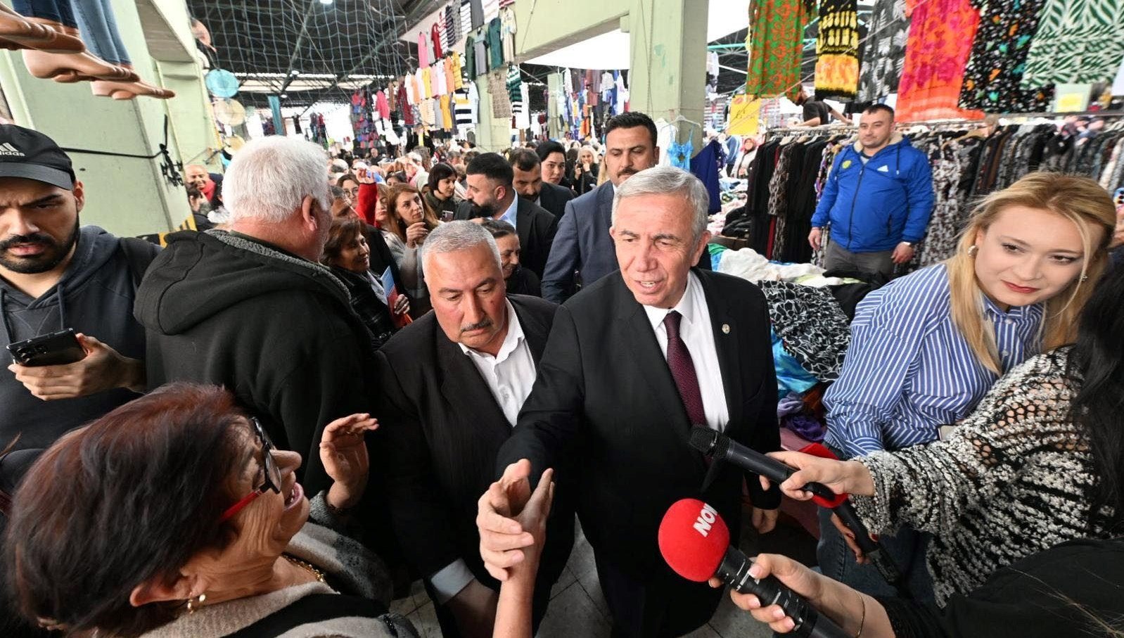 Mansur Yavaş’tan esnaf ziyareti