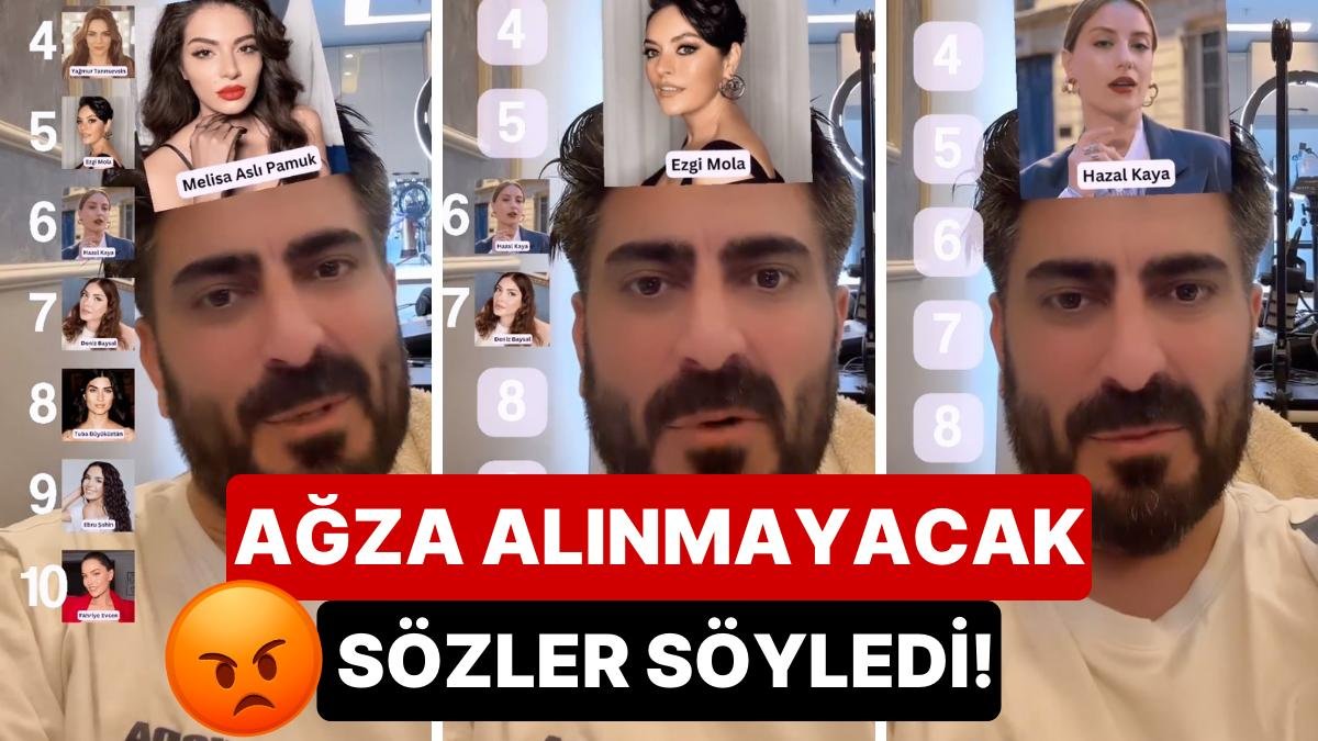 Kısmetse Olur Melis’le Toksikliğin Kitabını Yazan Reşit Bozdağ, Şimdi de Ünlü Kadın Oyunculara Musallat Oldu!