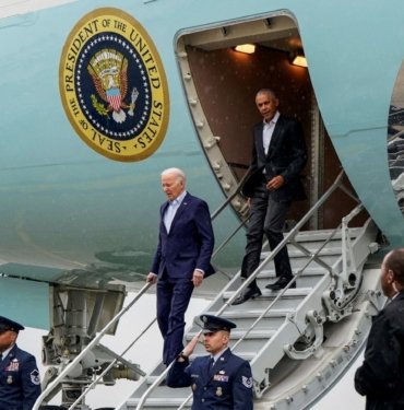 Biden’ın seçim kampanyası için ender görülen güvenlik önlemleri: 20 kum dolu kamyon konuşlandırıldı