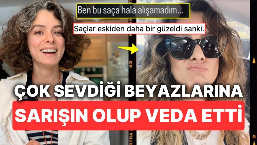 Yıllardır Herkese İnat Saçındaki Beyazlardan Vazgeçmeyen Özge Özpirinçci Saçını Boyatınca Kendi Bile Şok Oldu