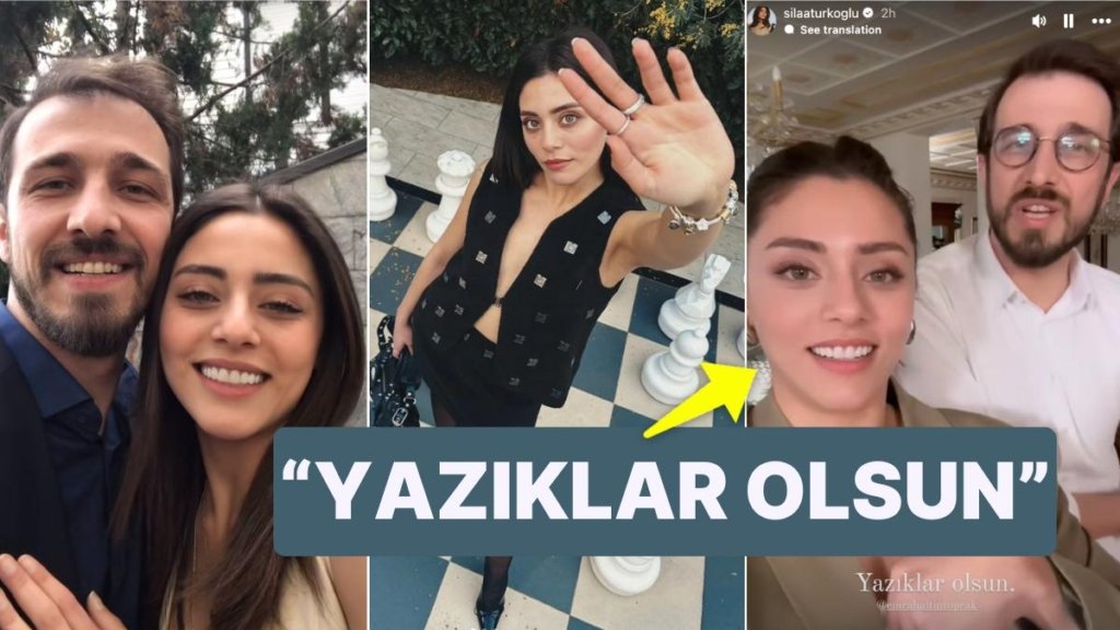 Kızılcık Şerbeti’nin Doğa’sı Sıla Türkoğlu’nun Emrah Altıntoprak ile Set Paylaşımında ‘Yazıklar Olsun’ Notu!