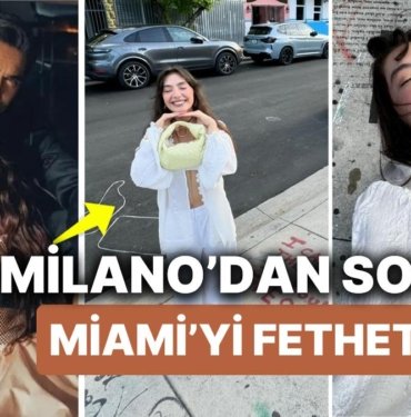 Neslihan Atagül Milano’dan Sonra Bir Kez Daha Miami’yi Fethetti! Eşi Kadir Doğulu ile Tatilin Tadını Çıkardı!