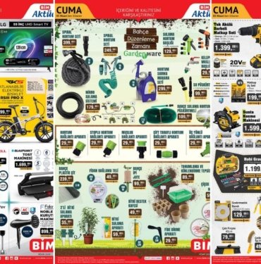 BİM’e Halı Yıkama Makinesi Geliyor! 2 – 5 Nisan 2024 BİM Aktüel Ürünler İndirim Kataloğu