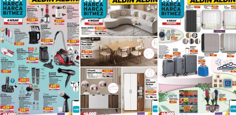 A101’e Elektrikli Motorlu Bisiklet Geliyor! 4 Nisan 2024 A101 Aldın Aldın Kataloğu