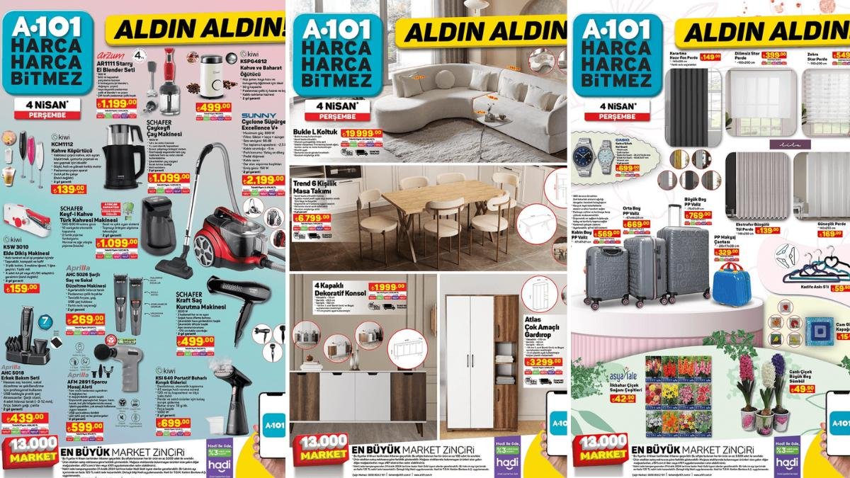 A101’e Elektrikli Motorlu Bisiklet Geliyor! 4 Nisan 2024 A101 Aldın Aldın Kataloğu