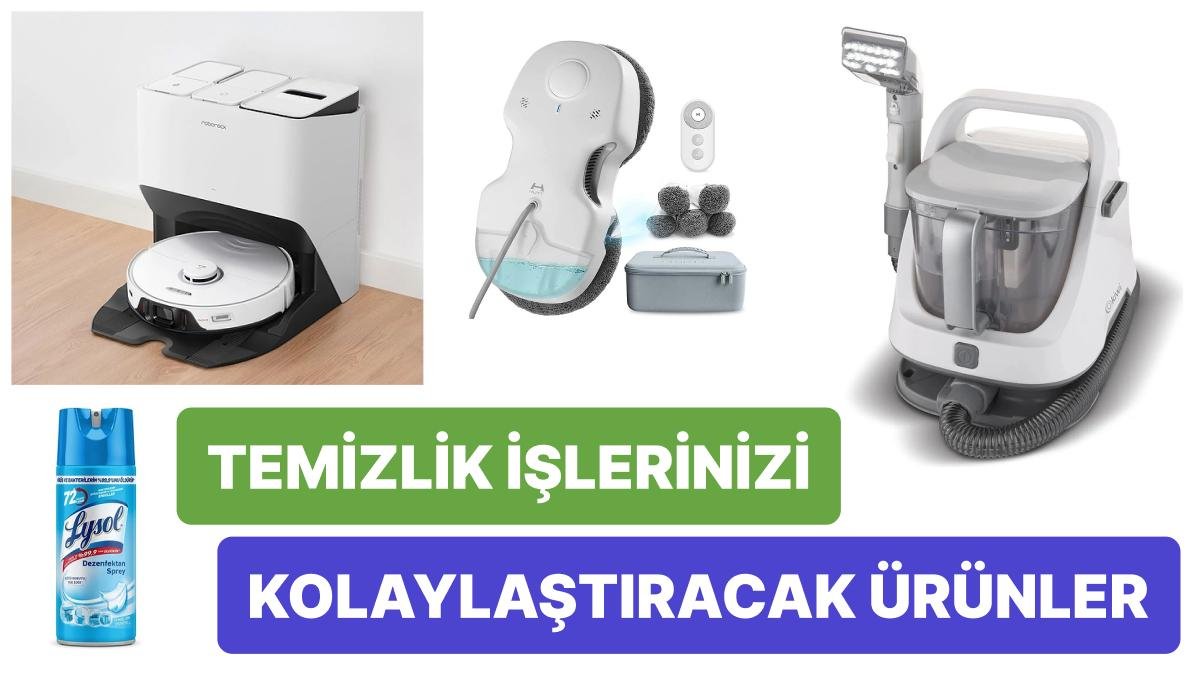 Temizlik Yapmayı Sevmeyenlerin İşini Kolaylaştıracak 12 Kurtarıcı Ürün