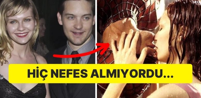 Örümcek Adam Filminde Rol Alan Kirsten Dunst, O Meşhur Öpüşme Sahnesinde Yaşadıklarını Anlattı!