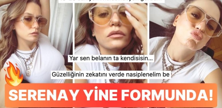 Yine Poz Kesti: Aniden Kendine Yükselen Serenay Sarıkaya’nın Paylaşımı Ortalığı Ayağa Kaldırdı!