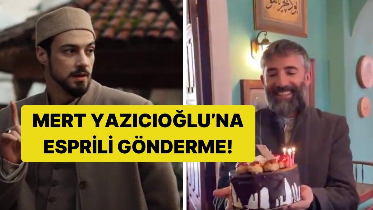 Kızıl Goncalar’ın Naim’inden Sürpriz Doğum Gününde Esprili Mert Yazıcıoğlu Göndermesi!