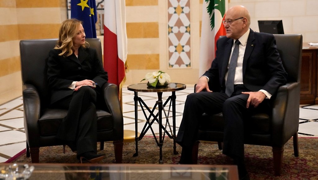 Lübnan Başbakanı Mikati, İtalyan mevkidaşı Meloni’yi başkasıyla karıştırdı