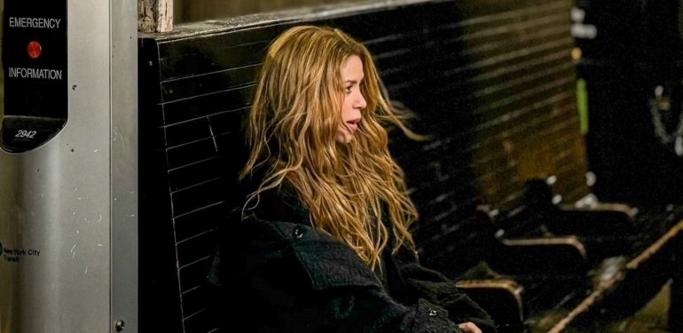Shakira, New York’ta metroda görüntülendi