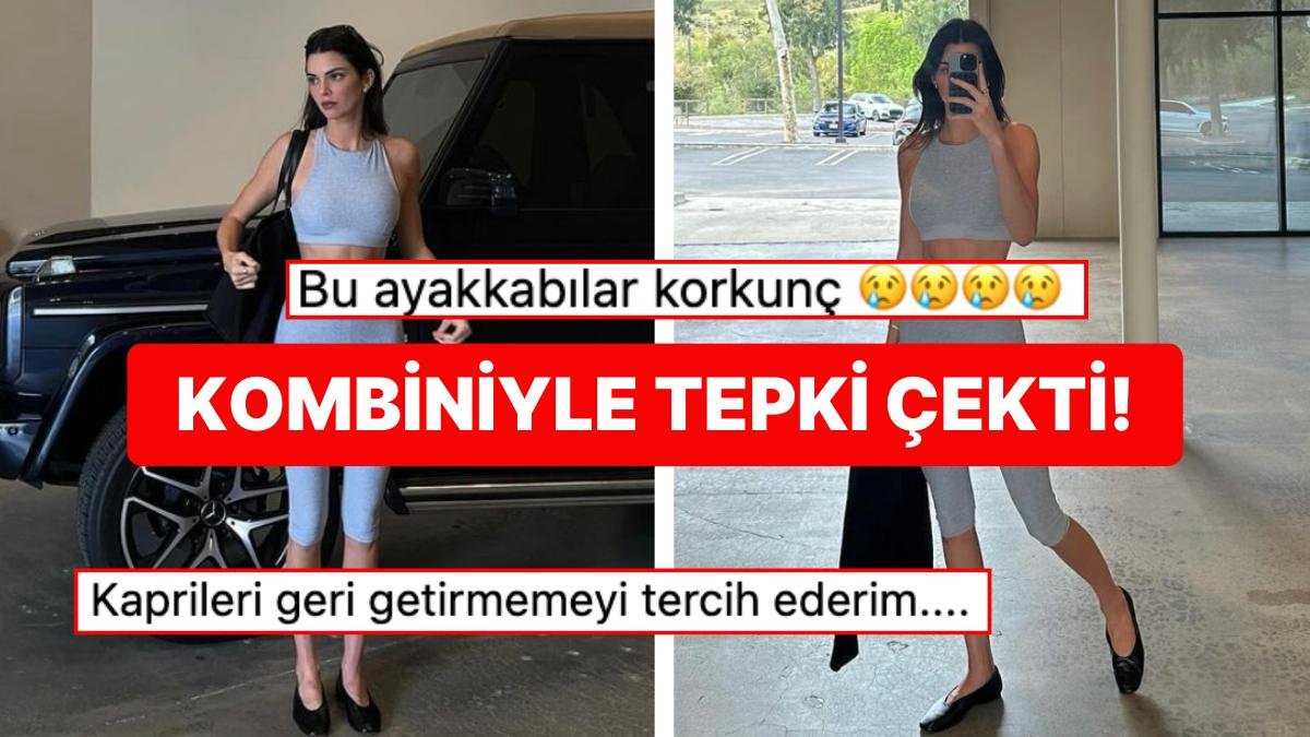 Kendall Jenner’ın Göz Kanatan Kombinini Görenlerden “Ne Olur Kapri Modası Geri Dönmesin” Nidaları Yükseldi