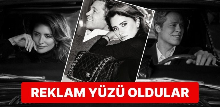 Brad Pitt ve Penelope Cruz Reklam Çekimi İçin Bir Araya Geldi: İkilin Arasındaki Kimya Büyük Beğeni Topladı