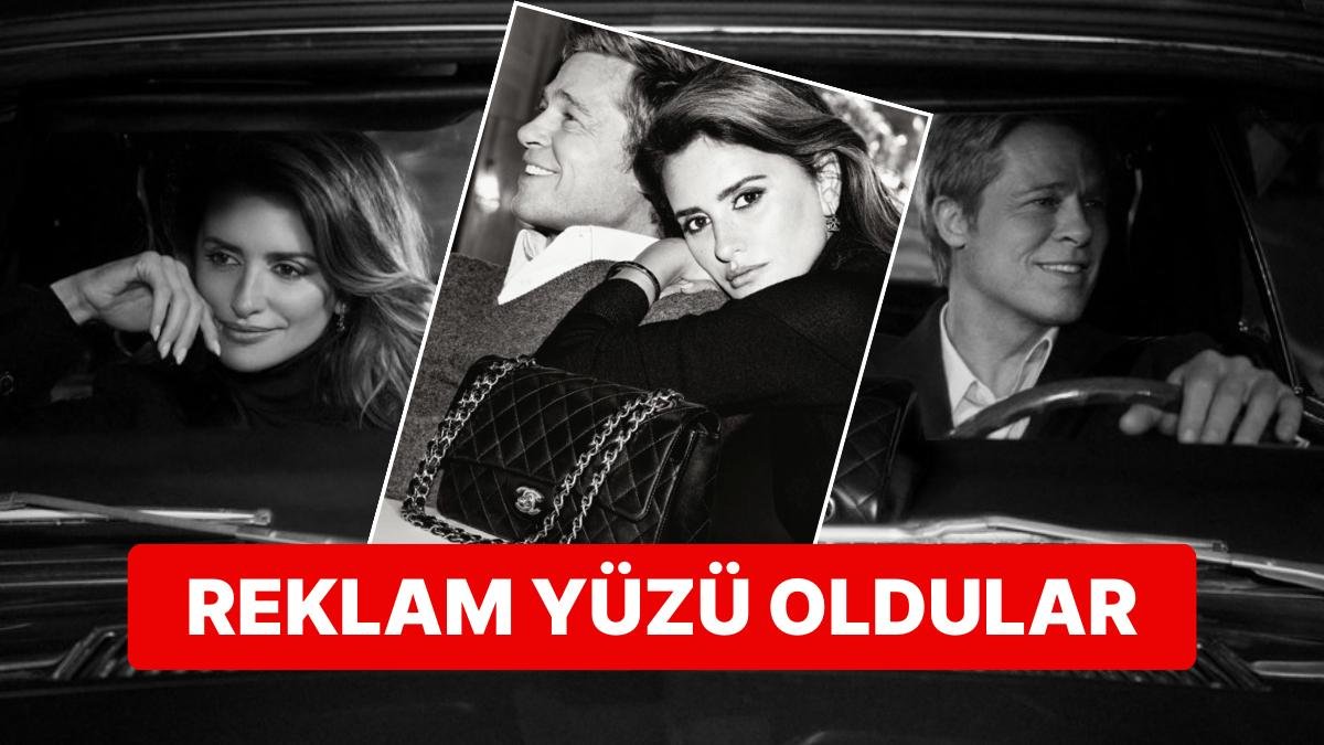 Brad Pitt ve Penelope Cruz Reklam Çekimi İçin Bir Araya Geldi: İkilin Arasındaki Kimya Büyük Beğeni Topladı