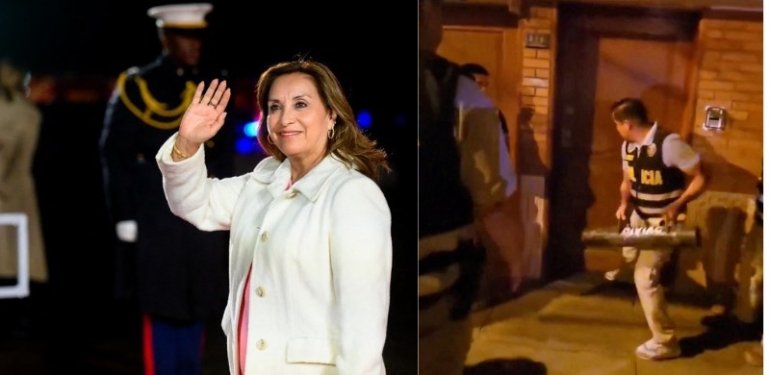 Peru devlet başkanının evine yolsuzluk baskını: Kapısı koçbaşıyla kırıldı