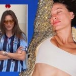 Serenay Sarıkaya, oy kullanmaya Adana Demirspor formasıyla geldi!