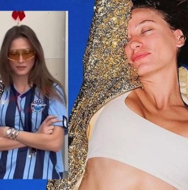 Serenay Sarıkaya, oy kullanmaya Adana Demirspor formasıyla geldi!