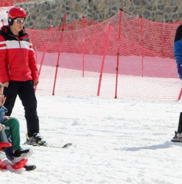 Oylarını kullanıp Palandöken’e çıktılar