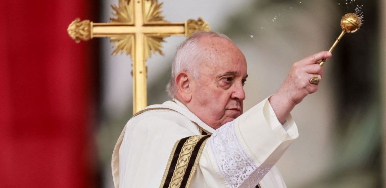 Papa Francis, Paskalya ayininde Gazze’de ateşkes çağrısında bulundu