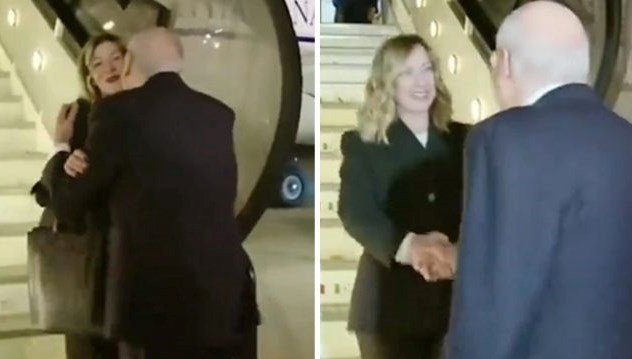 Havalimanında güldüren karşılama: Lübnan Başbakanı, İtalyan mevkidaşı Meloni’yi tanımadı