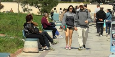 Oy kullanan İstanbullular sahile akın etti