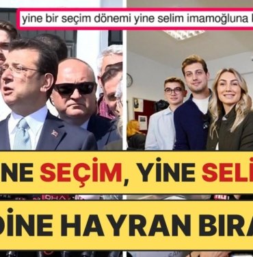 Bir Seçim Gününde Daha Ekrem İmamoğlu’nun Yakışıklı Oğlu Selim İmamoğlu’na Duyulan Hayranlık Gün Yüzüne Çıktı!