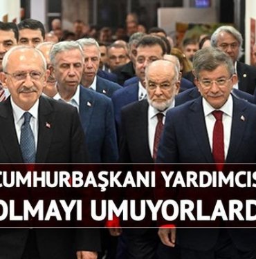 Toplayınca yüzde 5 etti: Cumhurbaşkanı yardımcılığı uman Millet İttifakı partilerinin aldığı oy oranları gündem oldu